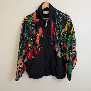 Vintage Aero Dynamics Windbreaker Track Jacket Medium/Large